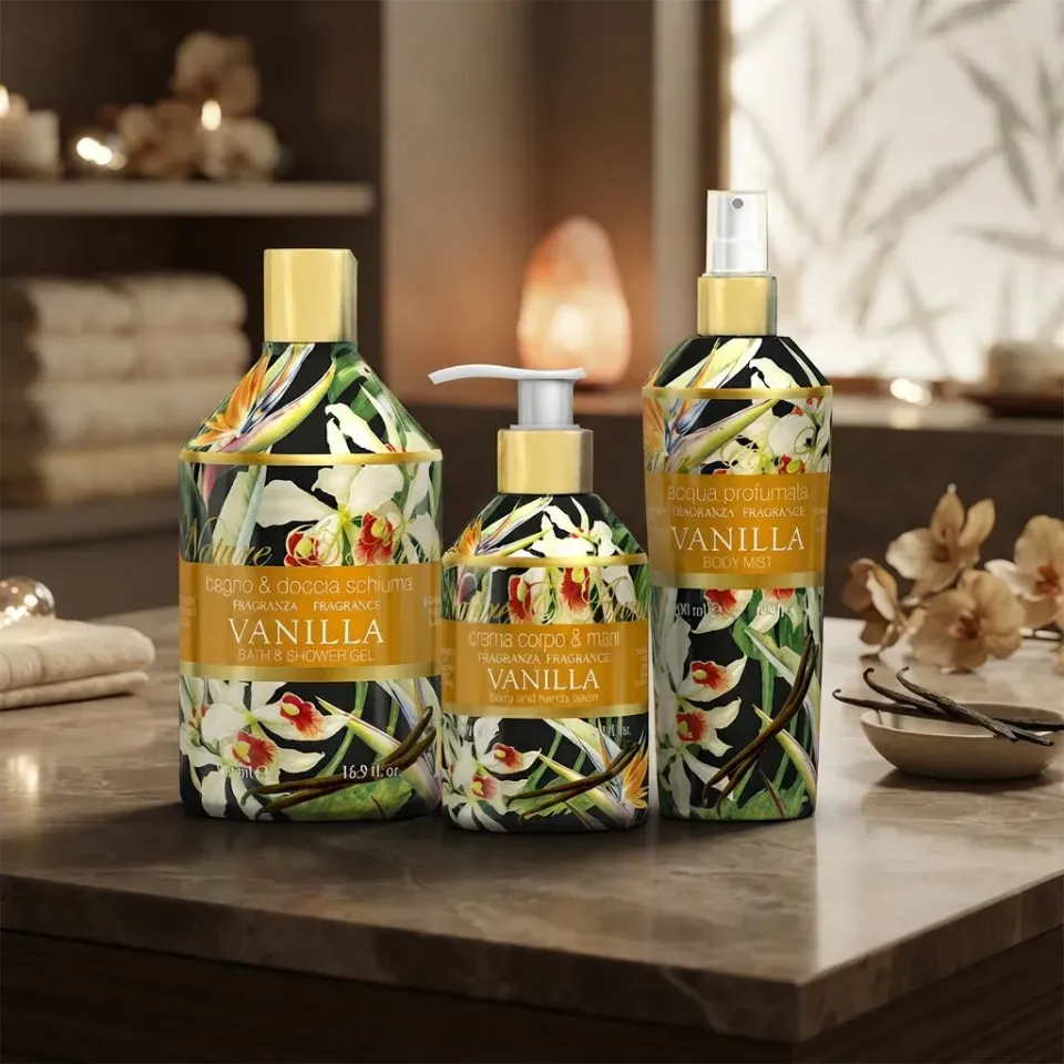 Rudy Profumi Nature Vaniglia Set Regalo 3 Pezzi + Shopper