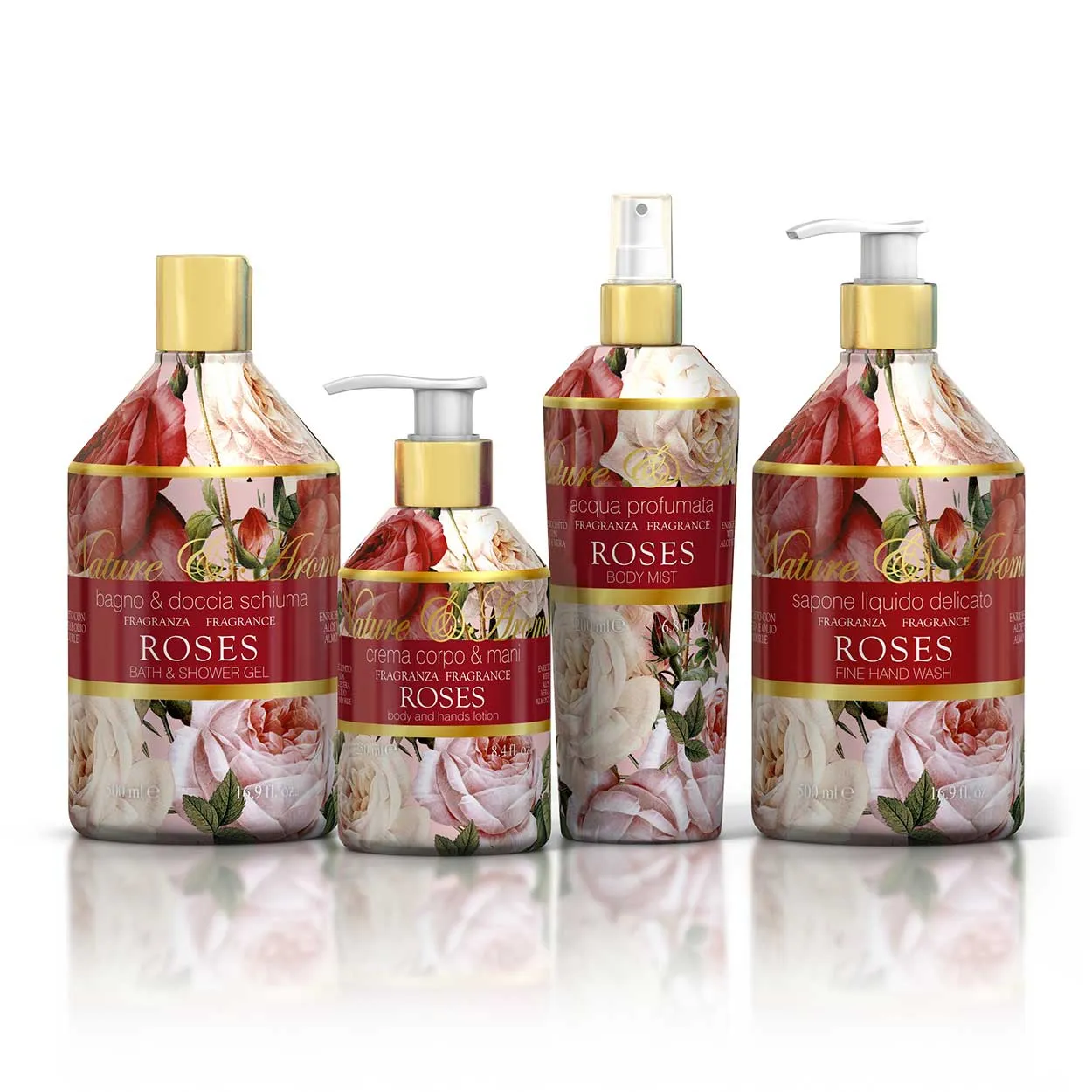 Rudy Profumi Roses sapone liquido mani 500 ml rosa