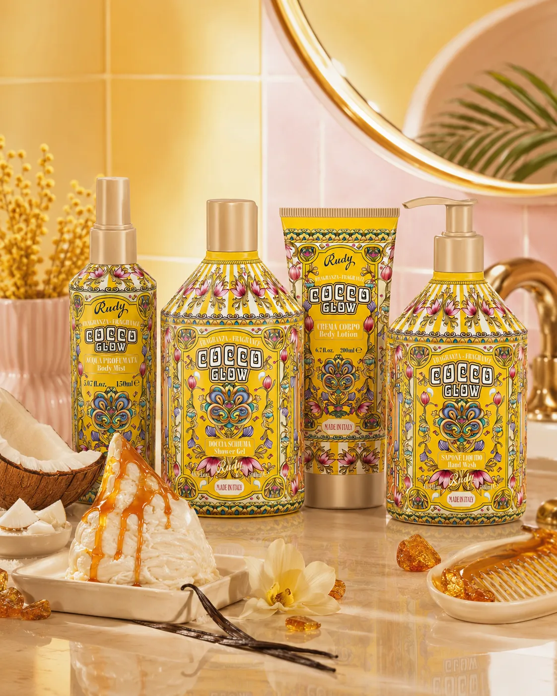 Rudy Profumi Cocco Glow sapone mani 500 ml vaniglia