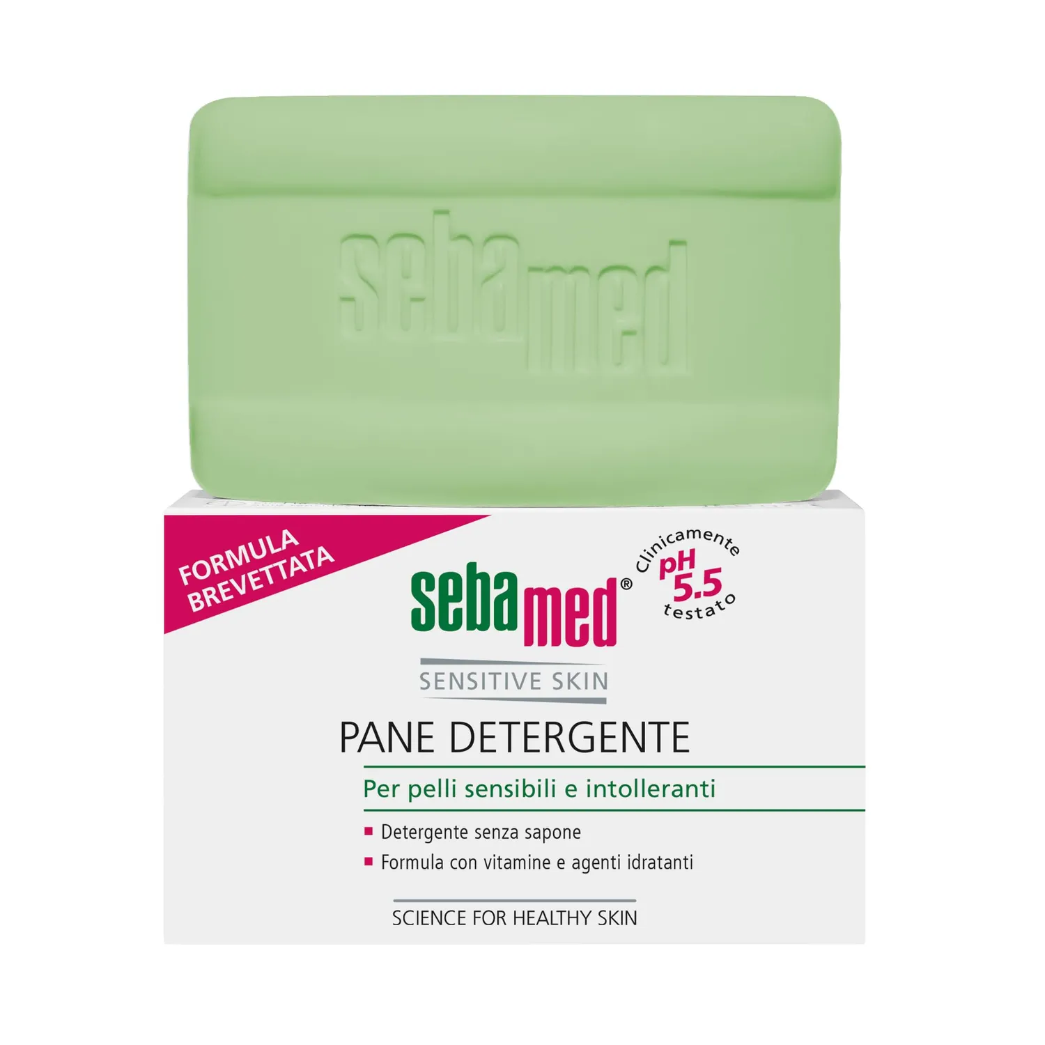 Sebamed Pane Dermatologico pH 5.5 saponetta solida 100 g pelle grassa