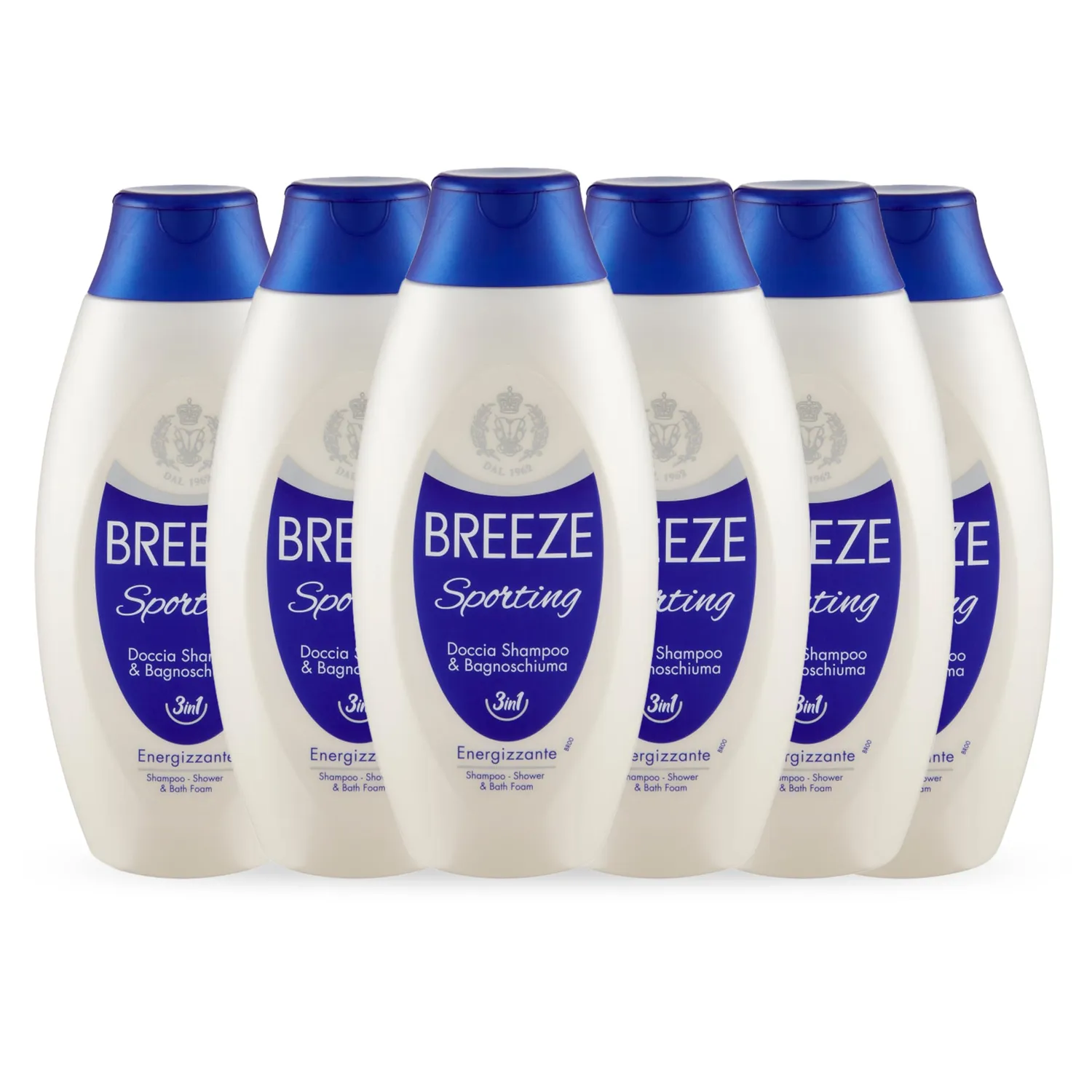 Breeze Argan Doccia Shampoo Bagnoschiuma 6x400 ml 3in1 pH fisiologico