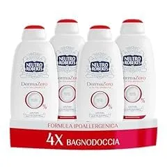Neutro Roberts Sensibile Bagnoschiuma 4x600 ml Avena e Cocco