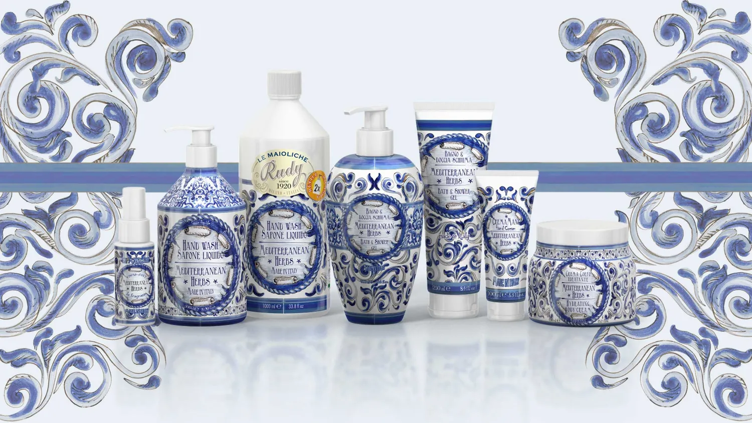 Rudy Profumi Erbe Mediterraneo bagnodoccia 100 ml mirto