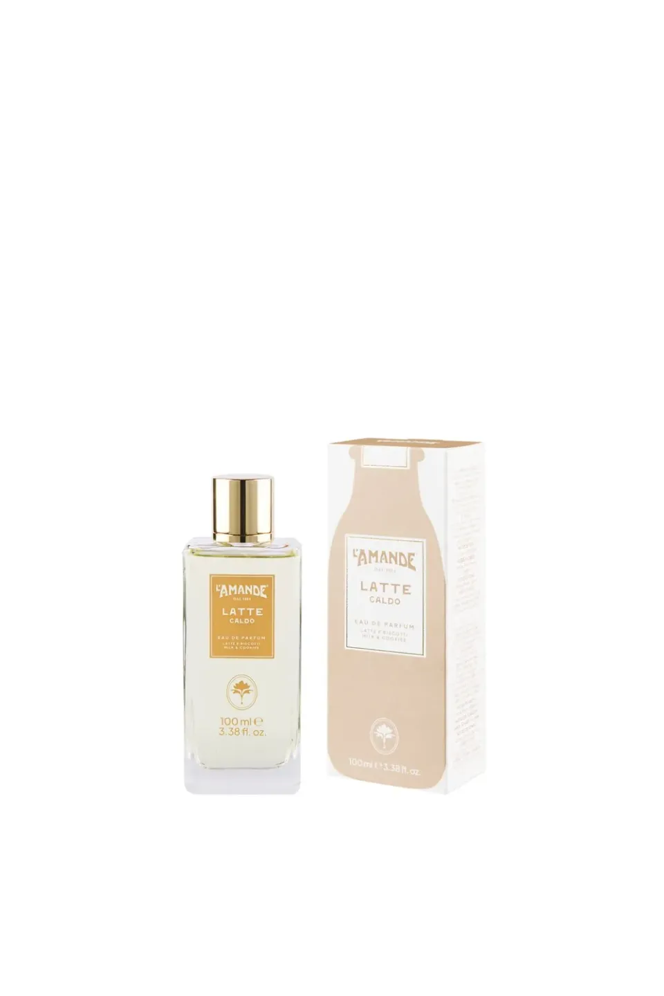 L'Amande Enfant Latte Caldo eau de parfum latte biscotti vaniglia