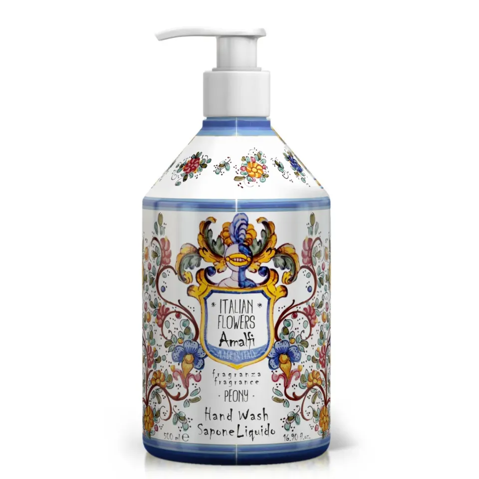 Rudy Profumi Maioliche Amalfi sapone mani 500 ml fico nero rosa