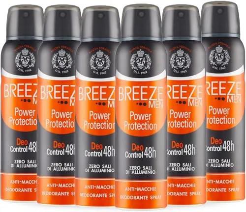Breeze Men Power Protection Spray 6x150 ml 48h