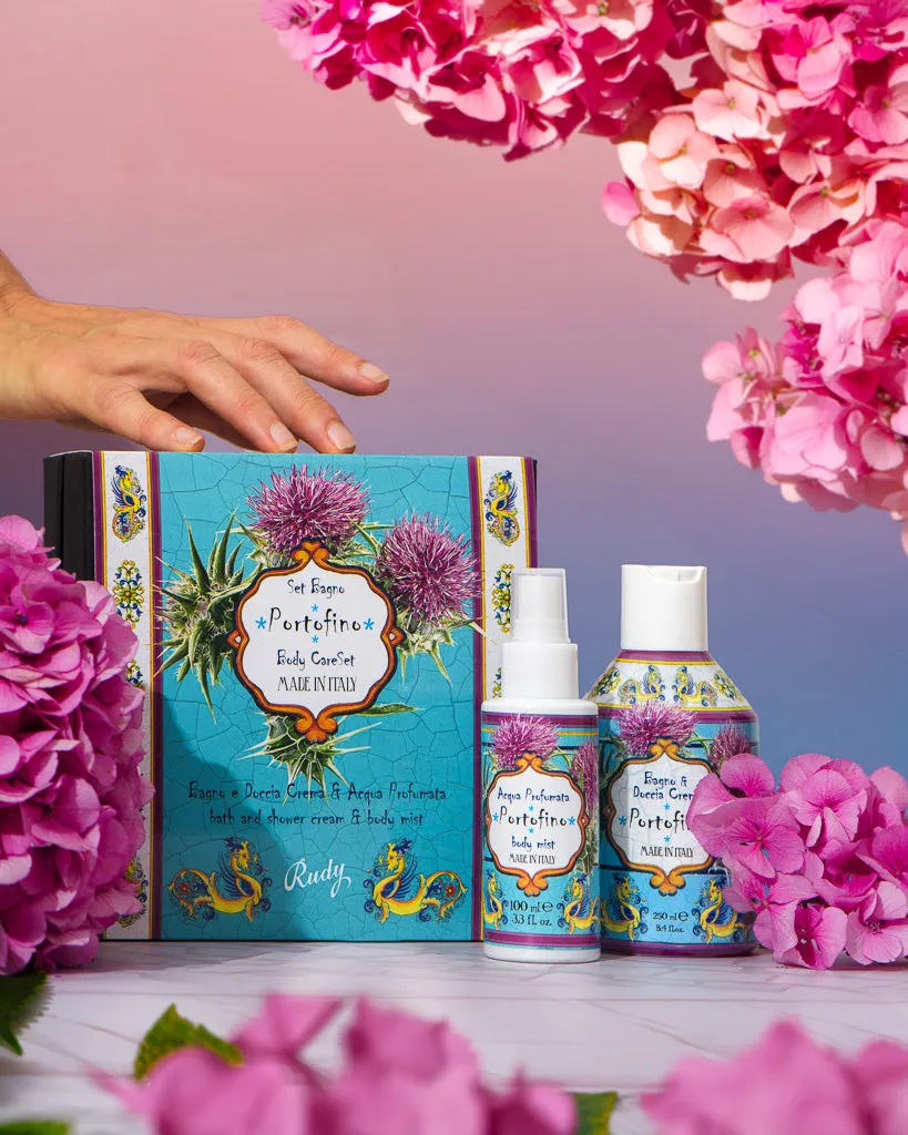 Rudy Profumi Portofino set regalo bagnoschiuma 250 ml floreale