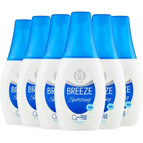 Breeze Neutro deodorante vapo no gas 6x75 ml senza profumo