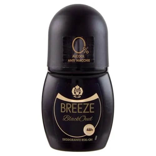 Breeze Black Oud deodorante roll on 6x50 ml 48h