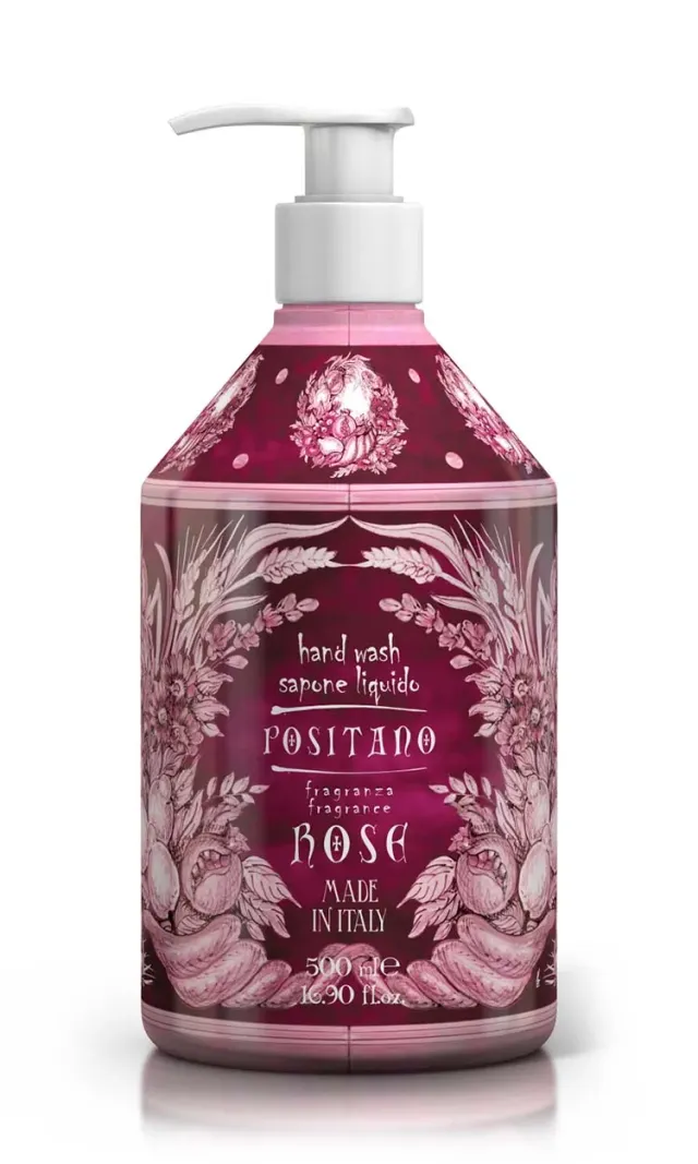 Rudy Profumi Positano sapone liquido mani 500 ml rosa damasco