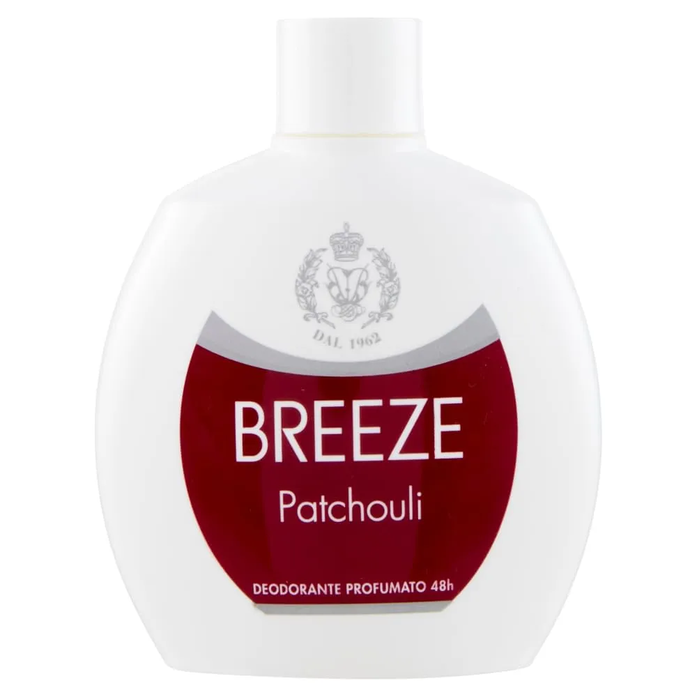 Breeze Squeeze Patchouly deodorante 6x100 ml senza sali