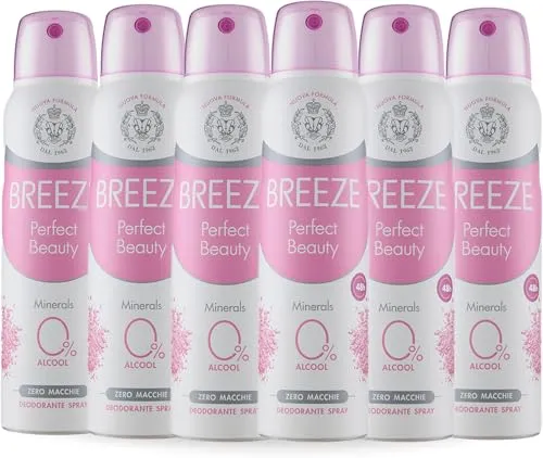 Breeze Perfect Beauty Spray Donna 6x150 ml rosa