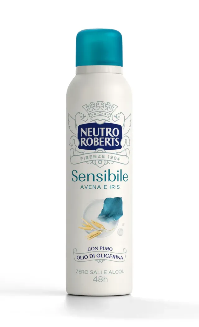 Neutro Roberts Sensibile Avena e Iris deodorante spray 150 ml zero alcol
