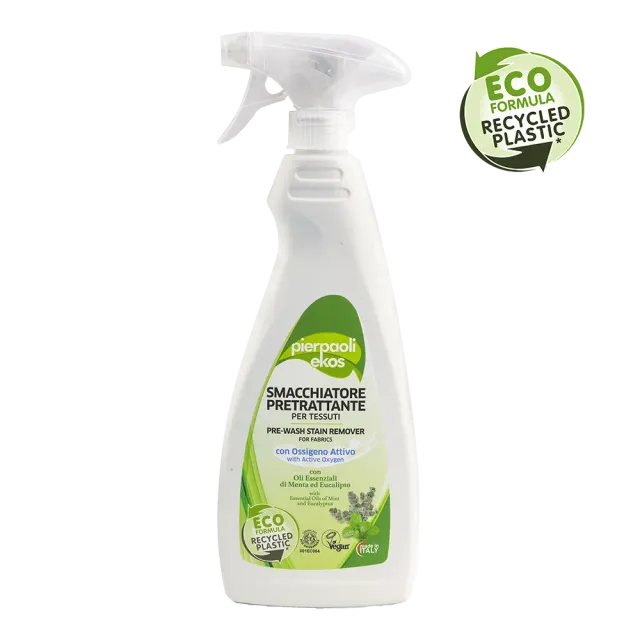 Pierpaoli Ekos Smacchiatore Spray Mousse tessuti 500 ml ossigeno attivo