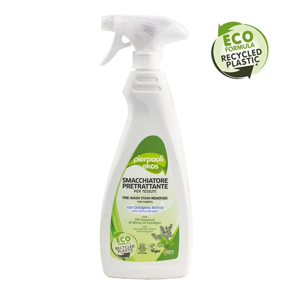 Pierpaoli Ekos Smacchiatore Spray Mousse tessuti 500 ml ossigeno attivo