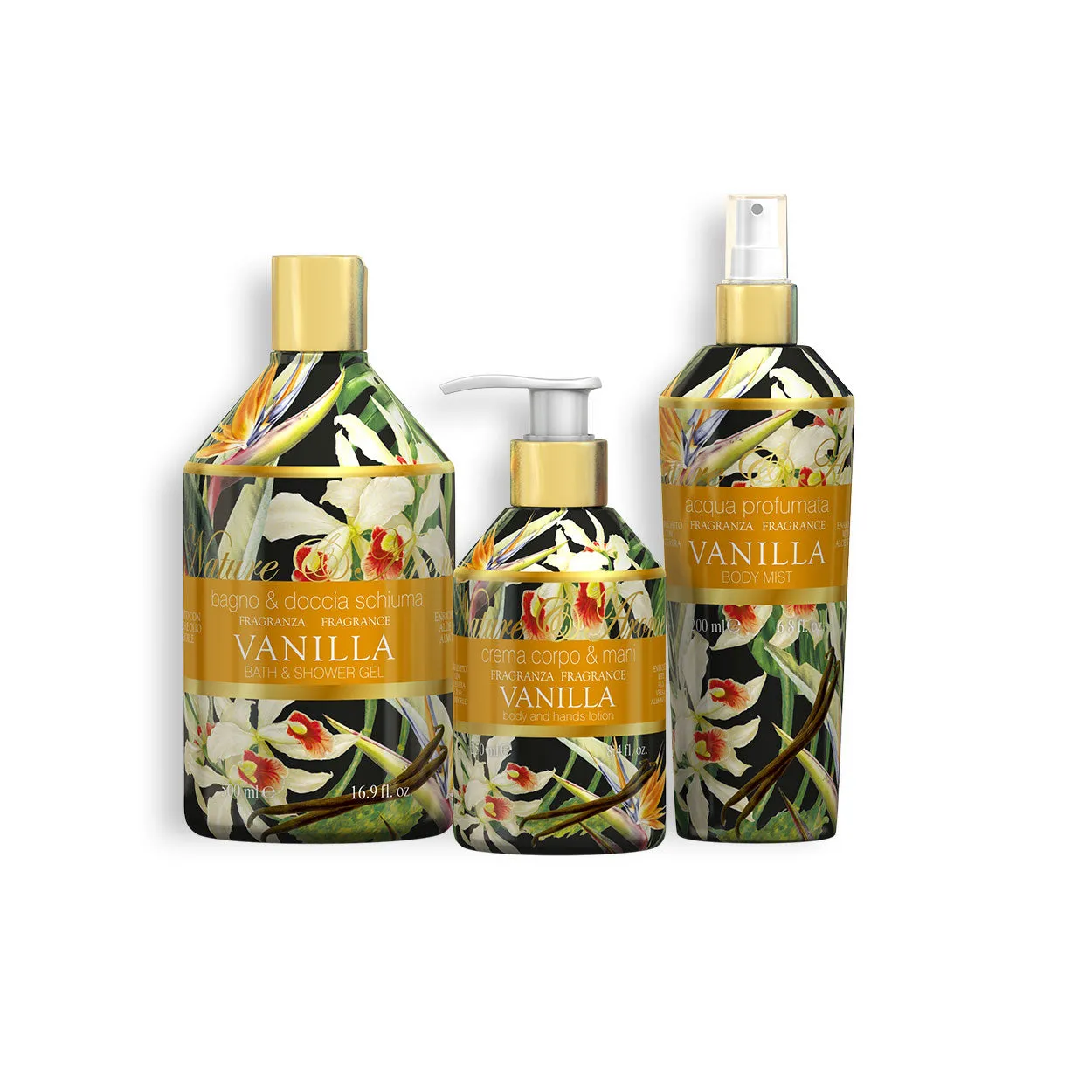 Rudy Profumi Nature Vaniglia Set Regalo 3 Pezzi + Shopper