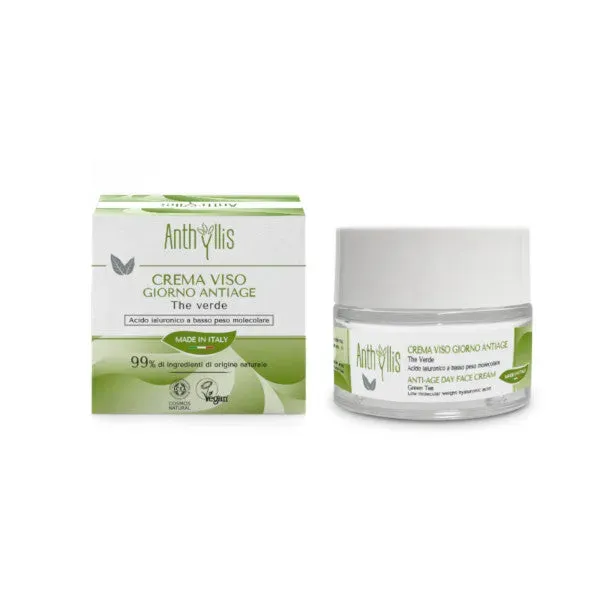 Pierpaoli Anthyllis Crema Viso Giorno Tè Verde 50 ml antiage