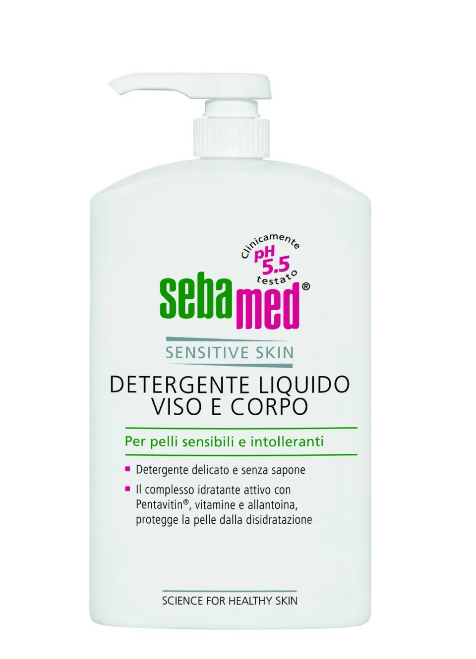 Sebamed Detergente Liquido Viso e Corpo pH 5.5 flacone 1 l pelli sensibili