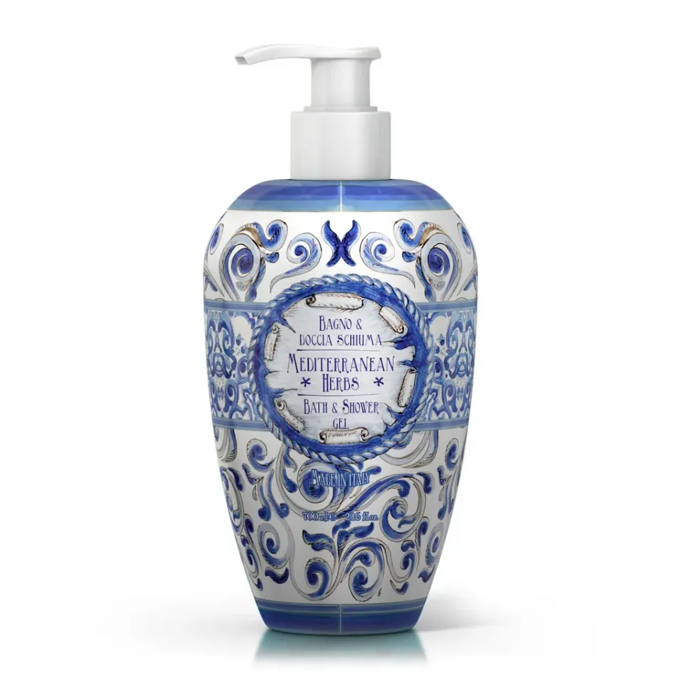 Rudy Erbe Gel Doccia 700 ml Mirto Ginger Riciclabile