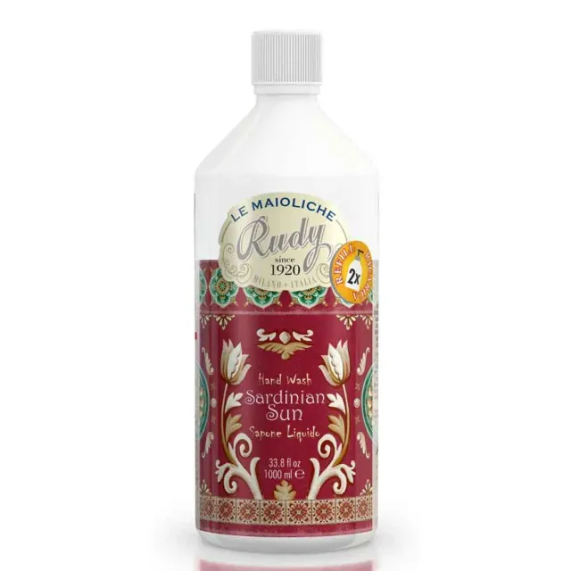 Rudy Profumi Sole di Sardegna ricarica sapone mani 1000 ml floreale