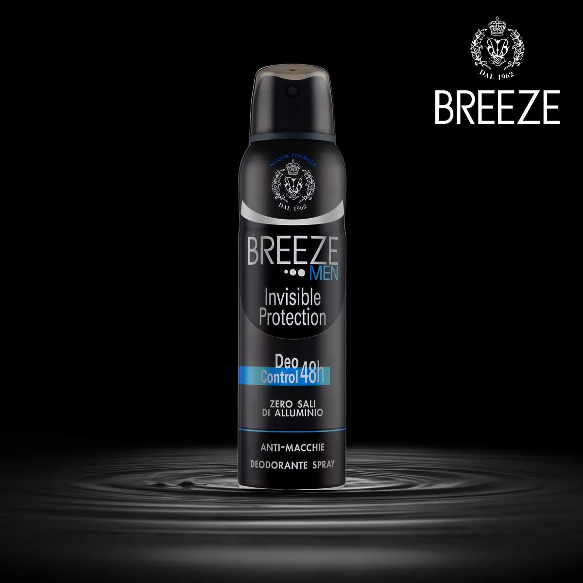 Breeze Men Invisible Protection deodorante 6x150 ml