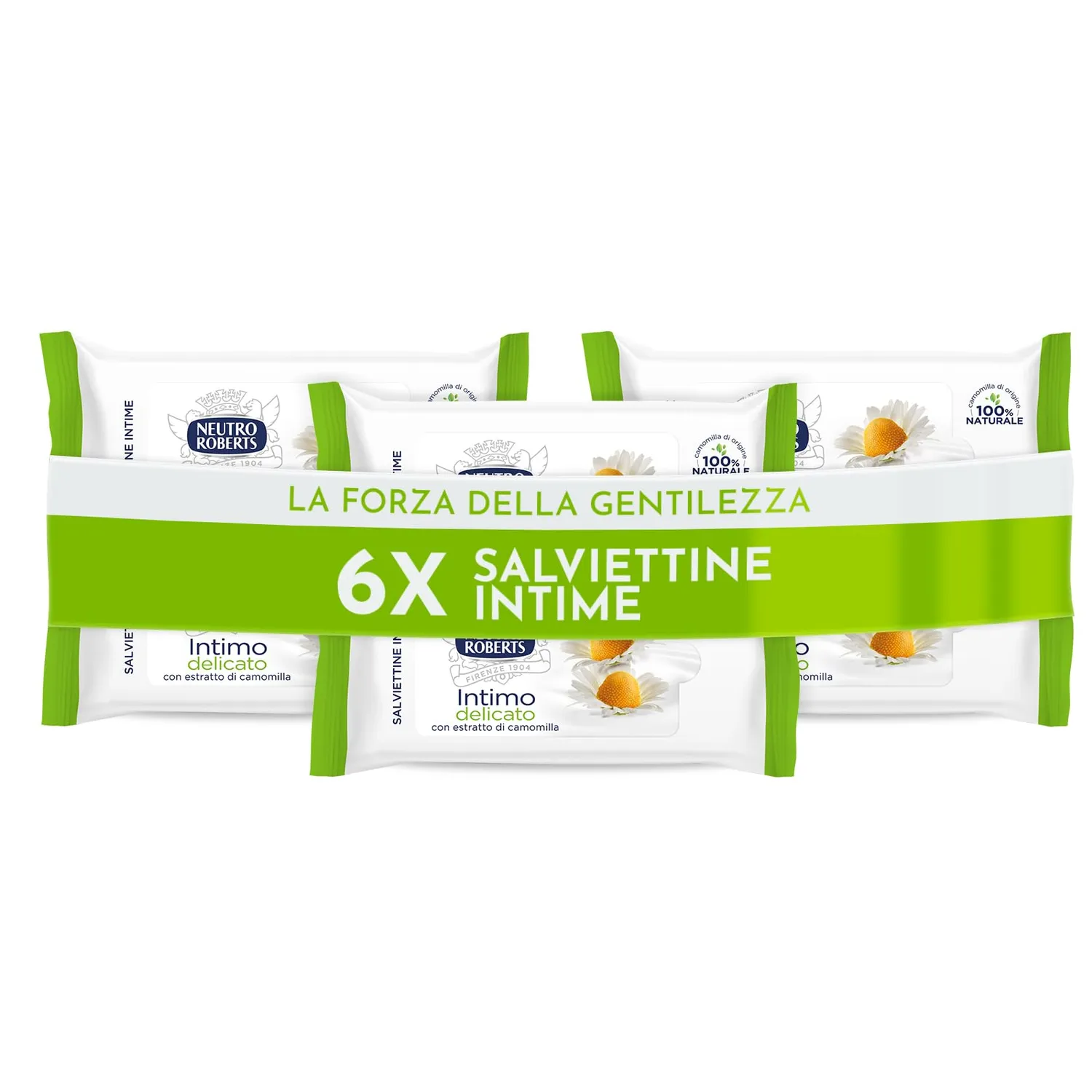Neutro Roberts Intimo Camomilla detergente intimo 4x200 ml delicato