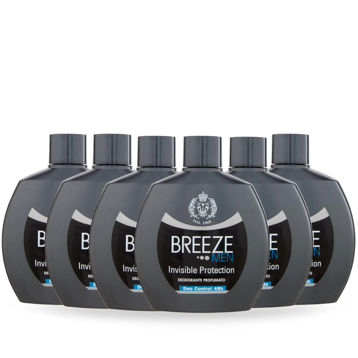 Breeze Men Squeeze Fresh Protection deodorante 6x100 ml no gas