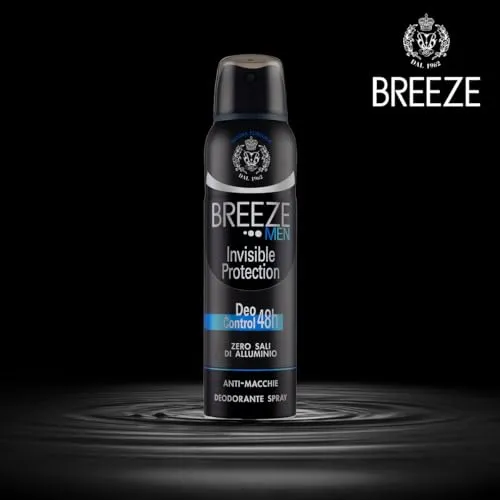 Breeze Men Invisible Protection deodorante 6x150 ml