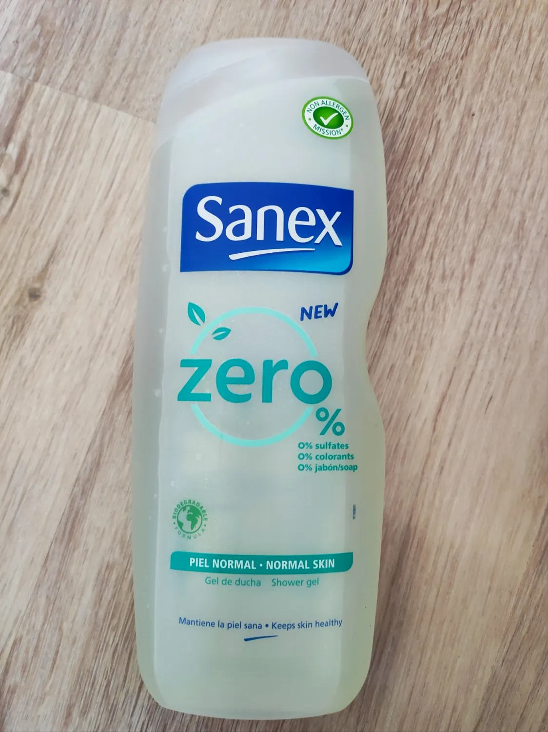 Sanex Zero% Bagnoschiuma Pelle Normale 12x600 ml Vegano
