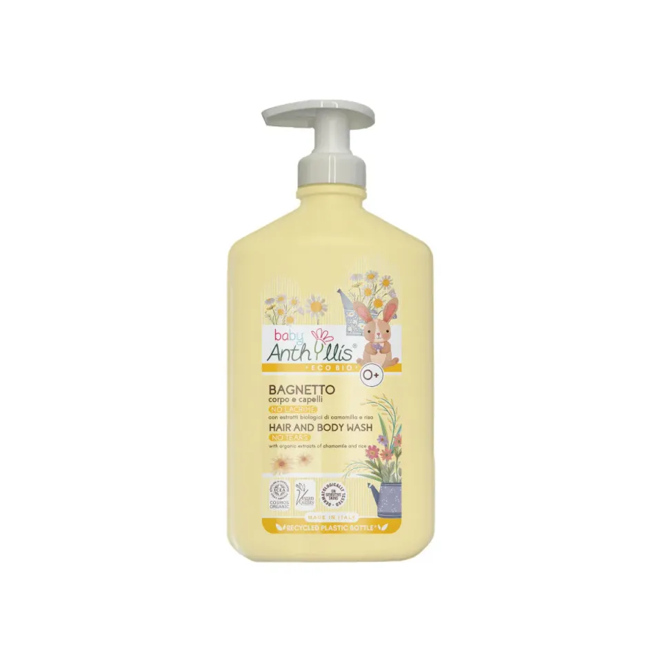 Pierpaoli Baby Anthyllis Bagnetto Corpo e Capelli 500 ml No Lacrime