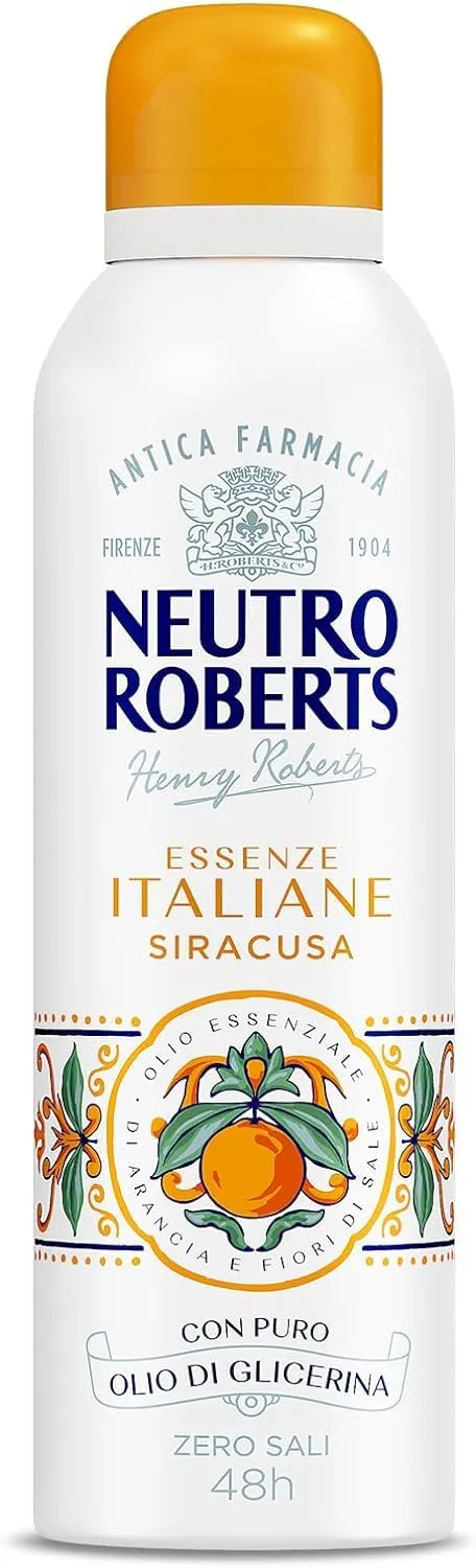 Neutro Roberts Essenze Firenze deodorante spray 200 ml senza alluminio