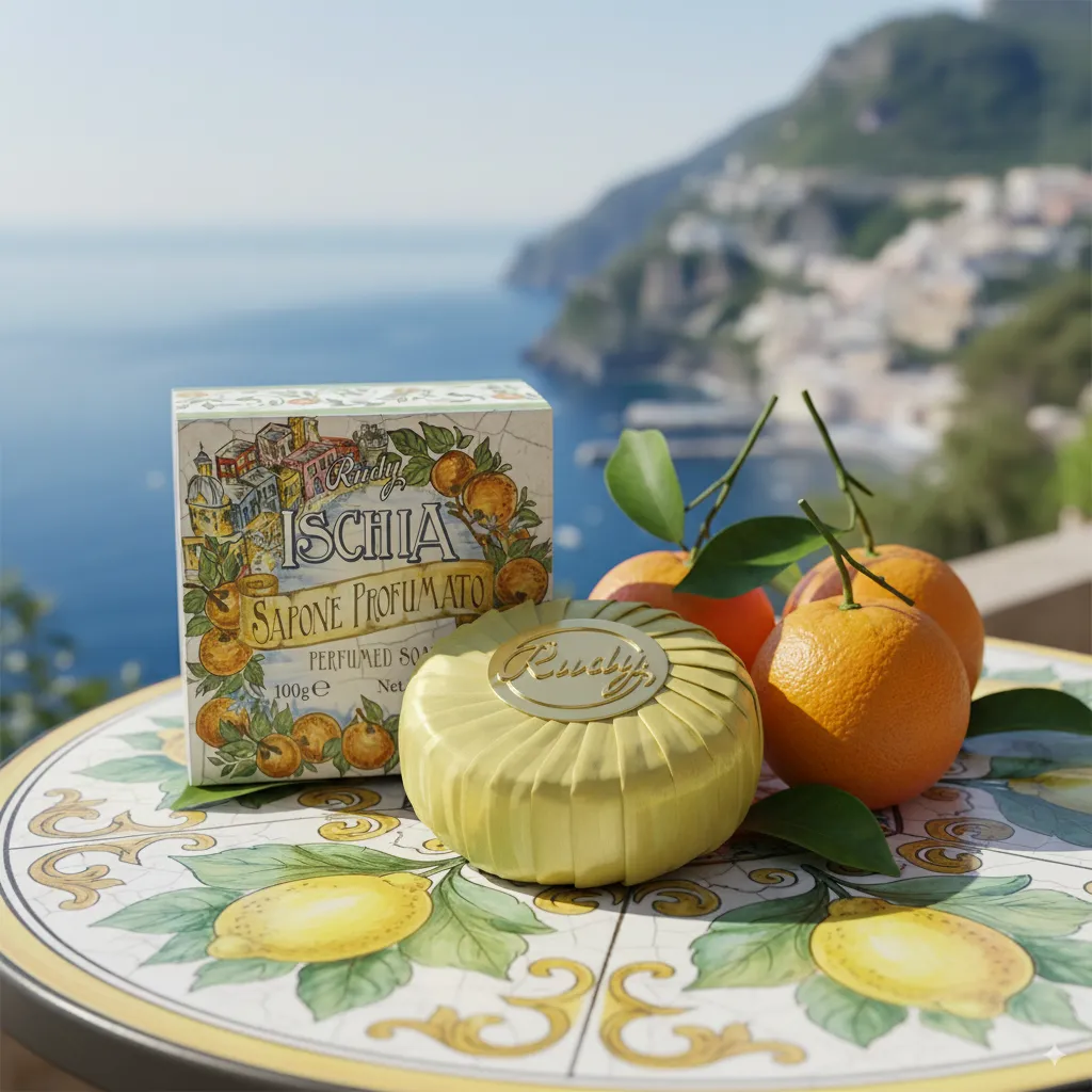 Rudy Profumi Maioliche Ischia saponetta 100 g agrumata