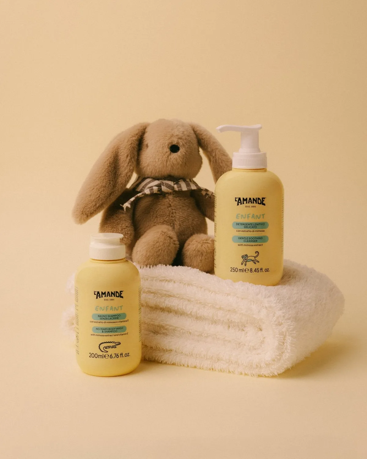 L'Amande Enfant bagno shampoo senza lacrime bimbo ricci