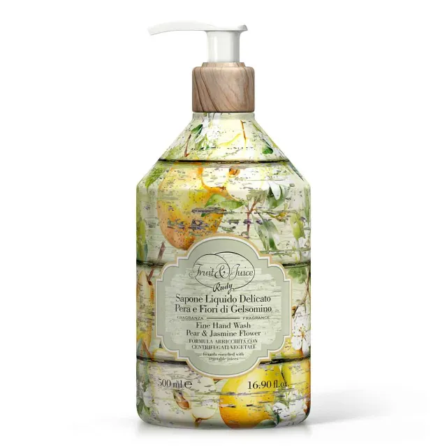 Rudy Profumi Fruit&Juice Pera Sapone Mani 500 ml Gelsomino