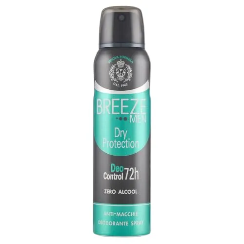 Breeze Men Dry Protection spray 6x150 ml 72h uomo