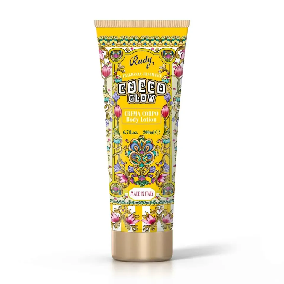 Rudy Profumi Gourmand Cocco Glow crema corpo 200 ml vaniglia