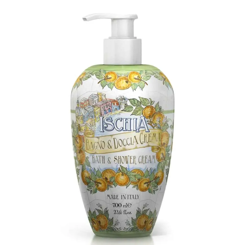 Rudy Ischia Bagnoschiuma Doccia 700 ml Bergamotto Arancia