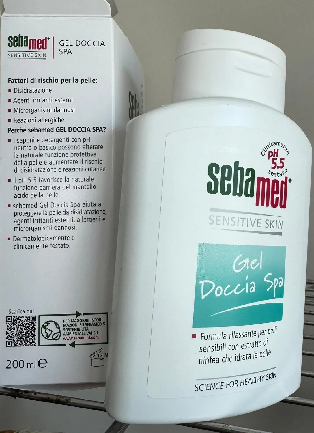 Sebamed Spa gel doccia seboregolatore 200 ml pH 5.5