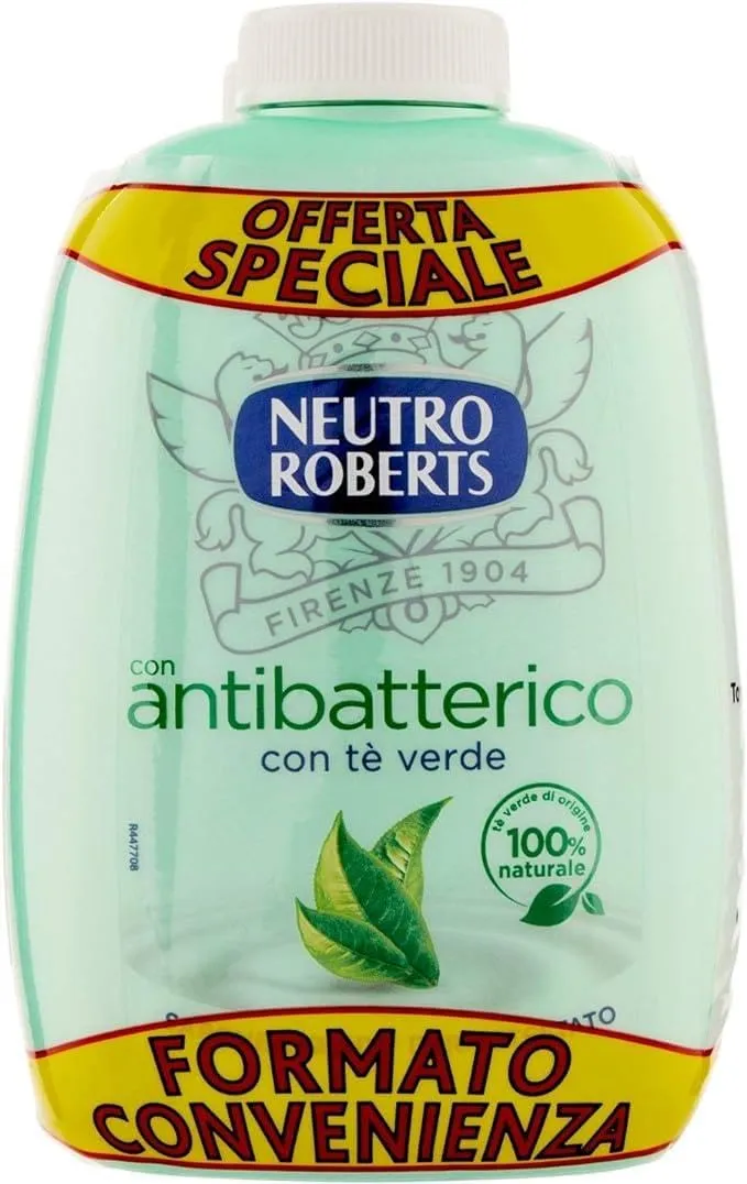 Neutro Roberts Antibatterico sapone mani 200 ml tè verde