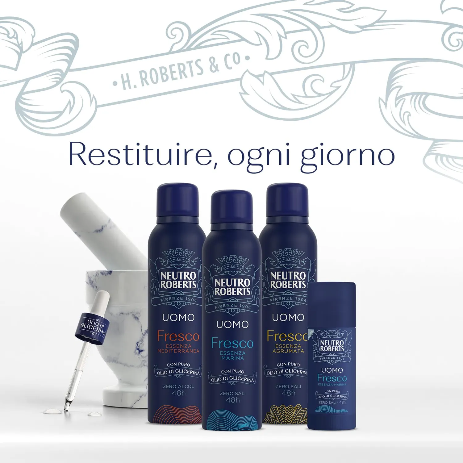 Neutro Roberts Uomo Essenza Agrumata spray 150 ml uomo