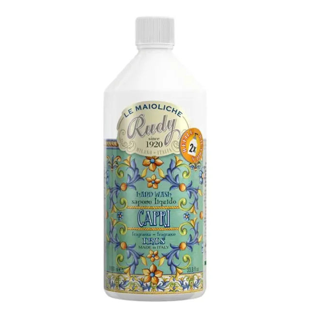 Rudy Profumi Capri Iris Ylang sapone liquido mani 1000 ml floreale
