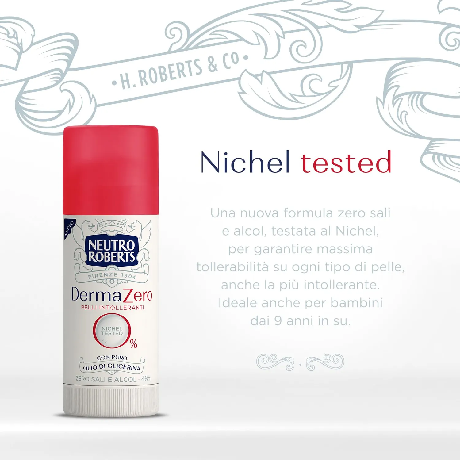 Neutro Roberts Dermazero deodorante stick 40 ml ipoallergenico