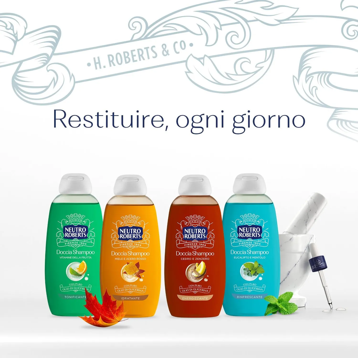 Neutro Roberts Doccia Shampoo Mela 6x250 ml 2in1