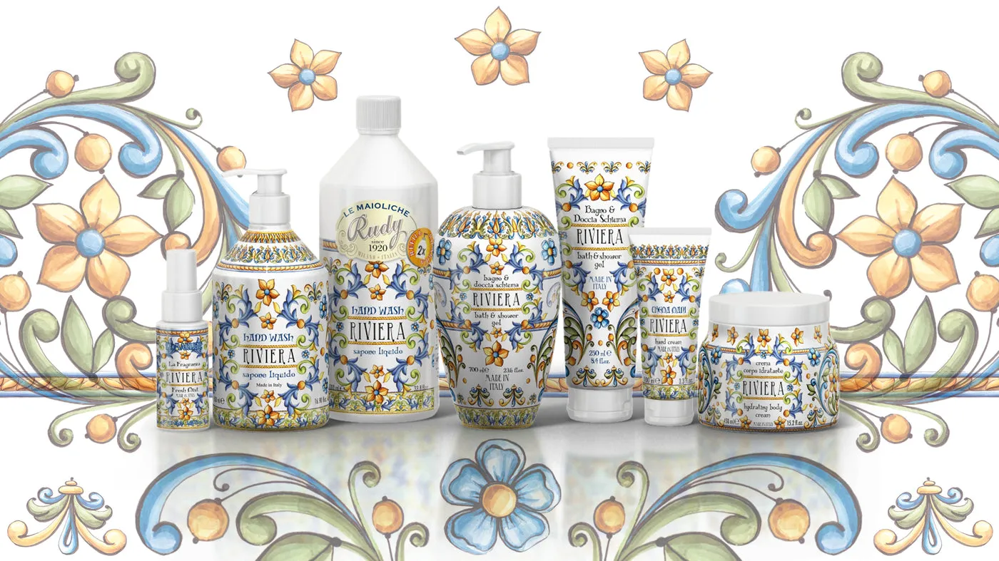 Rudy Profumi Le Maioliche Riviera crema corpo 450 ml vaniglia