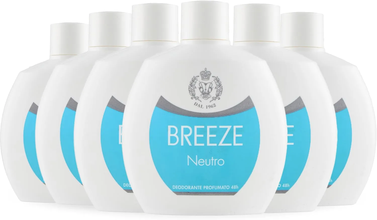 Breeze Sporting deodorante squeeze 6x100 ml senza gas