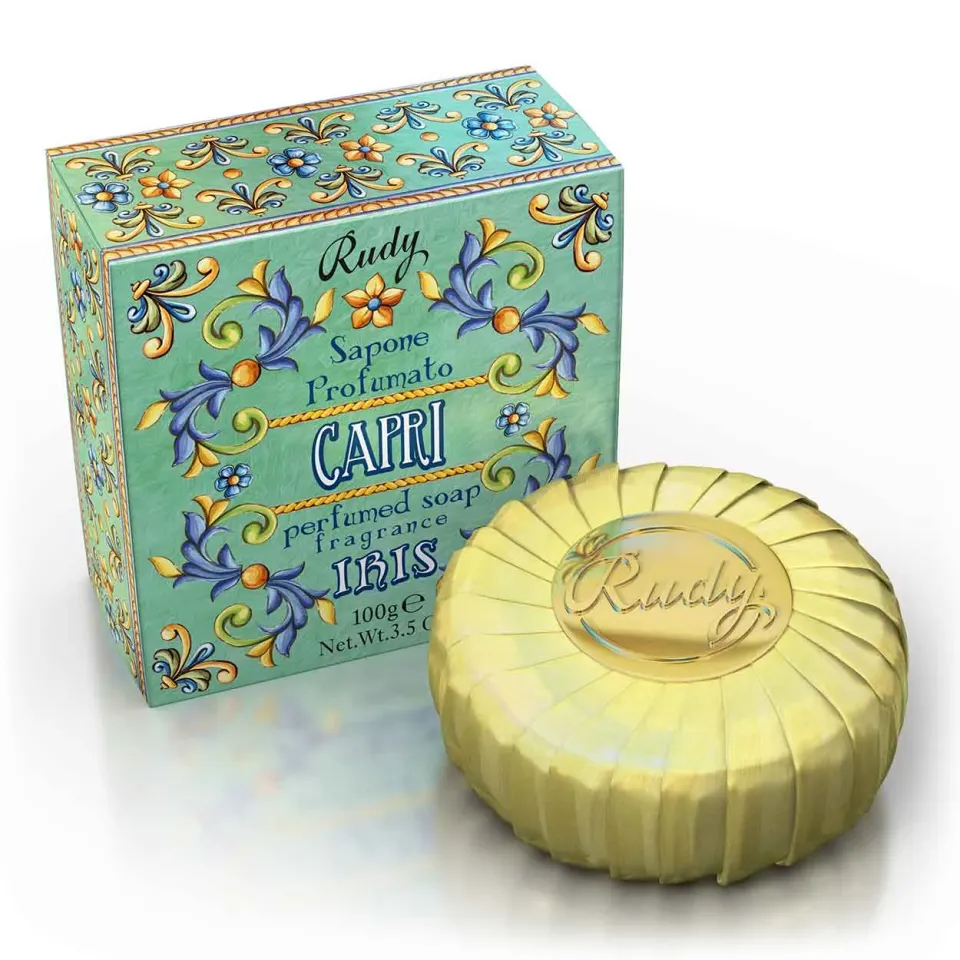 Rudy Profumi Maioliche Capri saponetta 100 g iris floreale