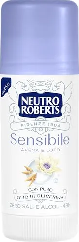Neutro Roberts Avena e Loto deodorante stick 40 ml sensibile