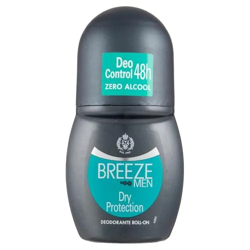 Breeze Men Dry Protection Deodorante Roll On 6x50 ml 48h uomo