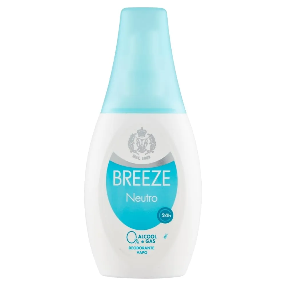 Breeze Neutro deodorante vapo no gas 6x75 ml senza profumo