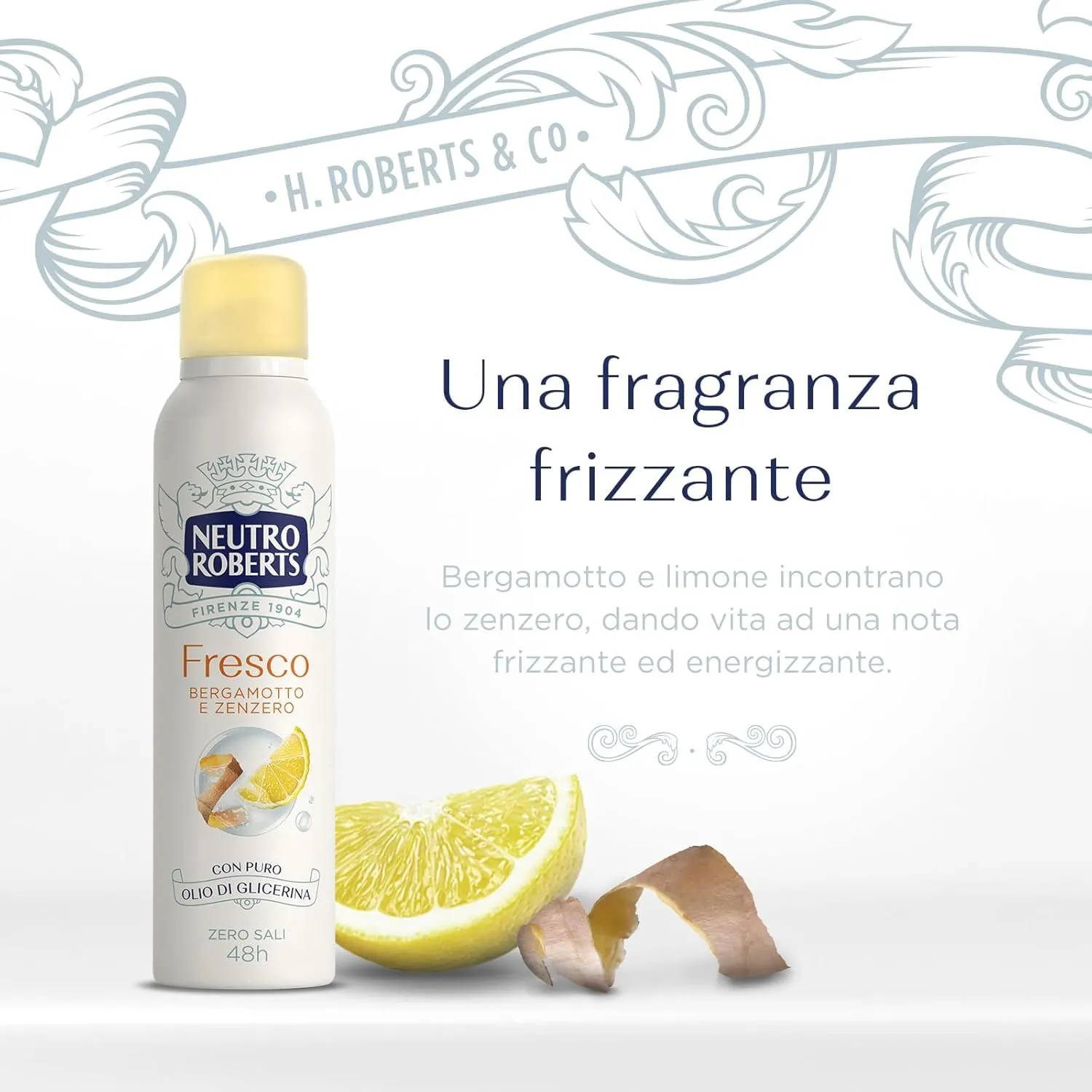 Neutro Roberts Fresco spray 4x150 ml bergamotto sapone mani